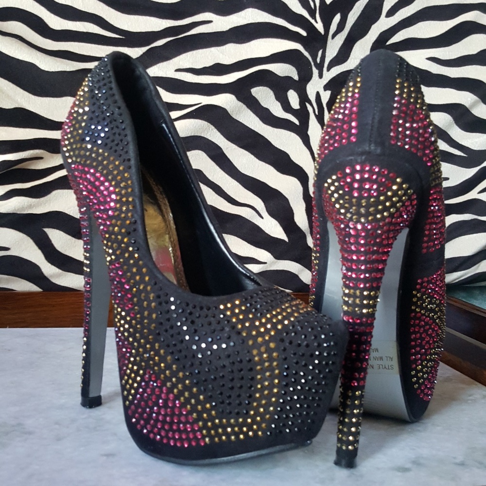 Platform Pumps Stiletto High Heel